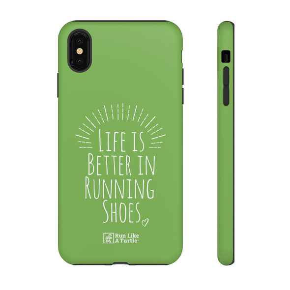 Life is Better in Running Shoes - Phone Case