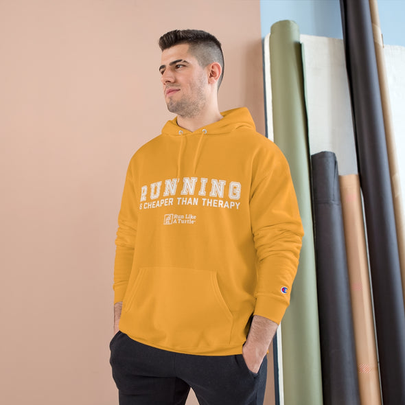 Running is Cheaper Than Therapy - Eco-Friendly Hoodie